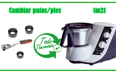 Sustituir patas/pies TM21