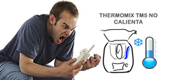 Thermomix tm5 no calienta